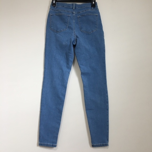 No Boundaries High Rise Light Blue Denim Stretch Soft Skinny Jeans - Picture 2 of 15